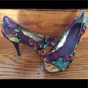 Madden Girl tall floral heels